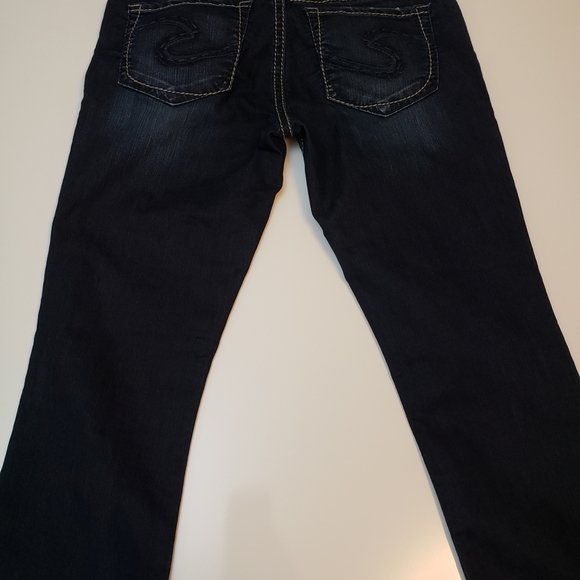 Silver Jeans Co Denim,Suki Capri, Size 30 - Picture 2 of 7